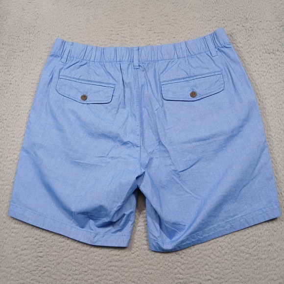 Bonobos Shorts Mens L Light Blue Chino Casual 7 Inch Inseam - Picture 3 of 8
